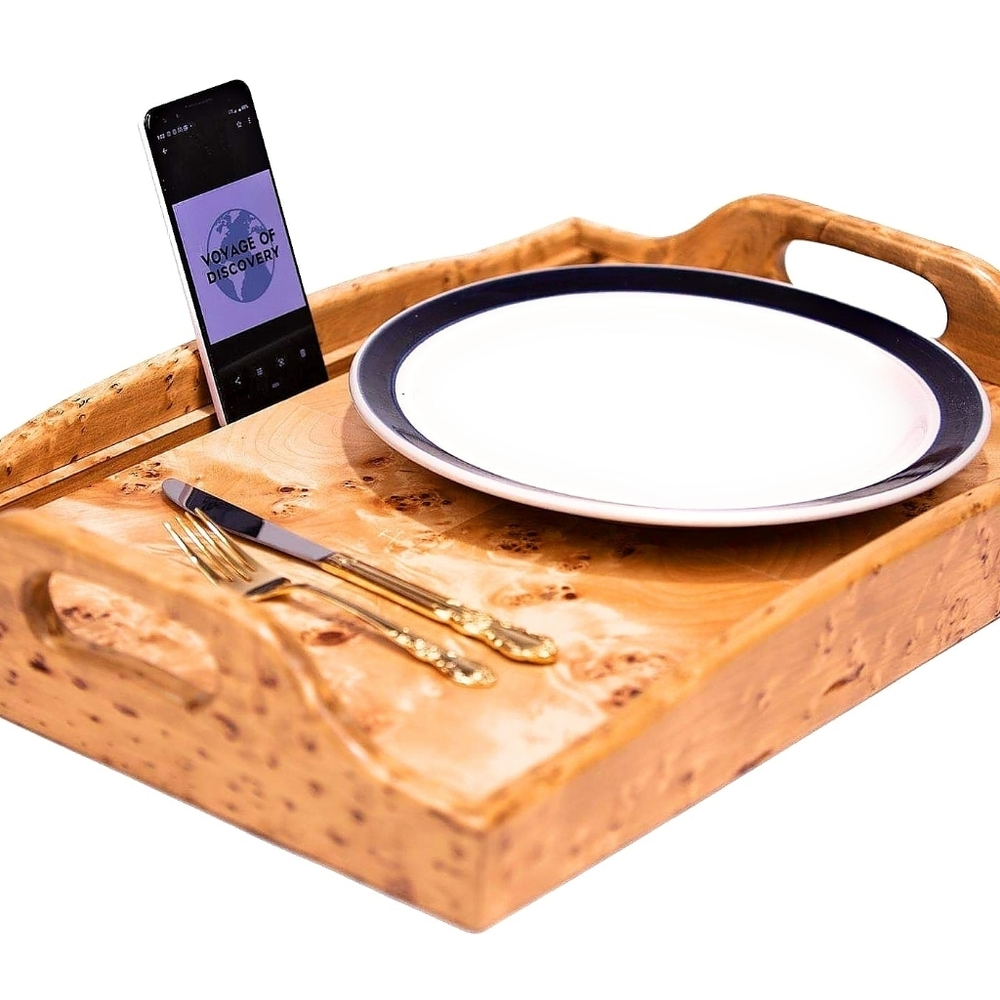 Hand Made European Poplar Tree Tray